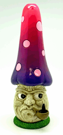 Mushroom Man Tower Incense Burner